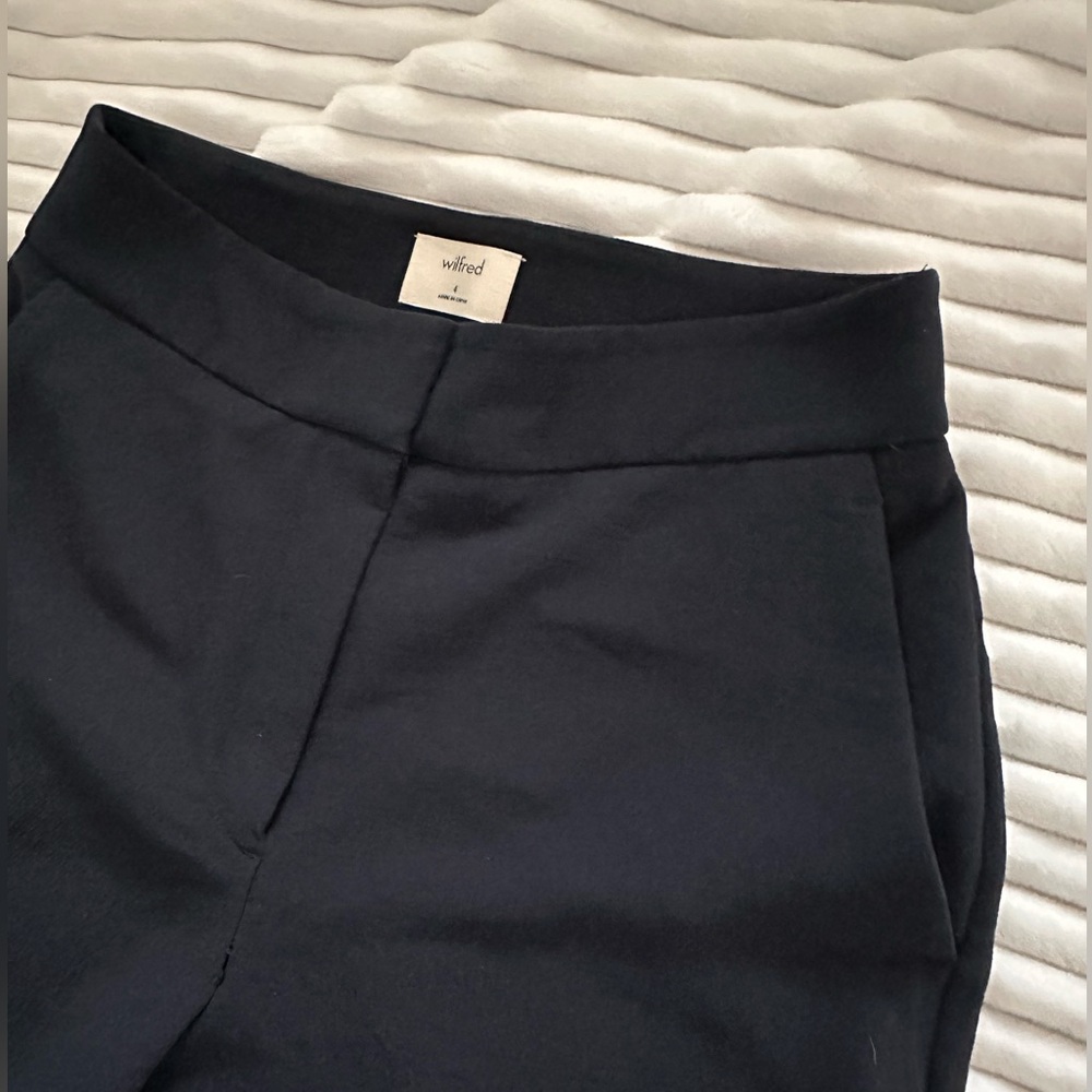 Wilfred High Waisted Pant (Colour: DARK BLUE, Size: 4)